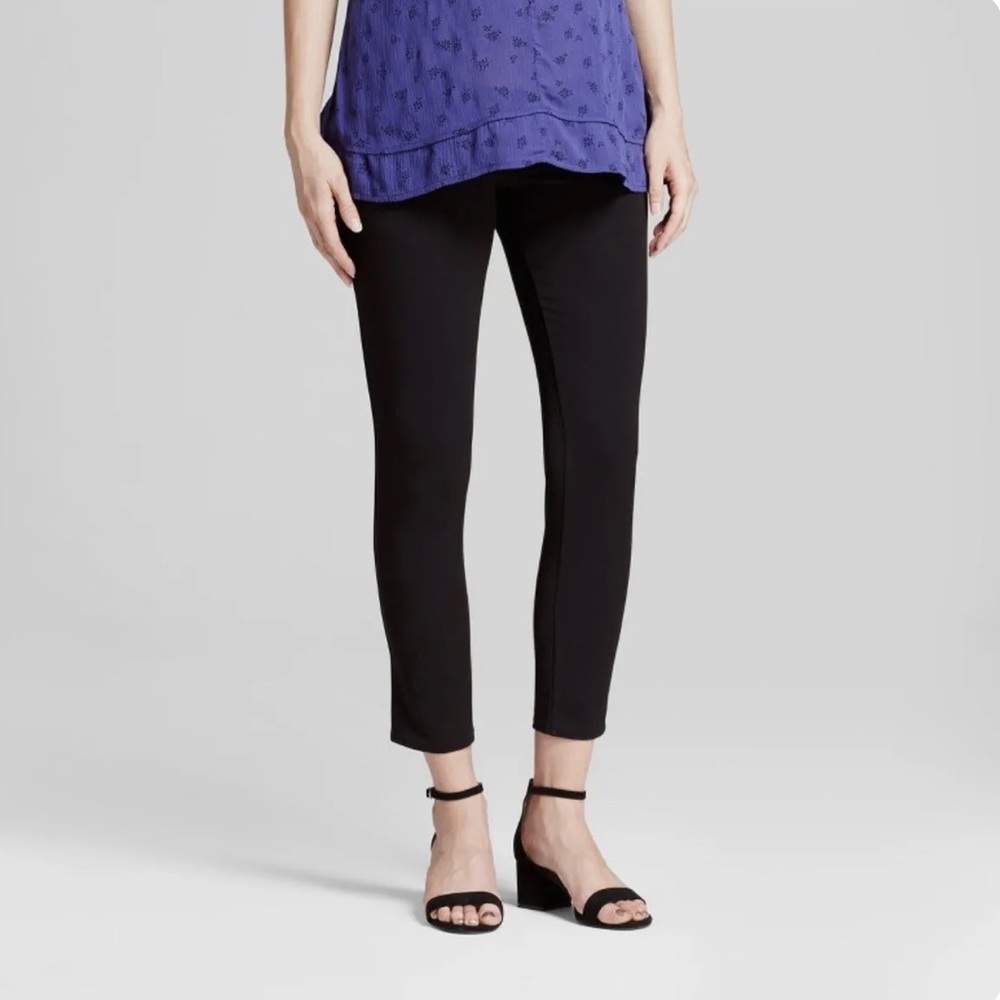 Maternity Pants Skinny Cut NWOT Under Belly Inset Panel by Ingrid & Isabel | 14